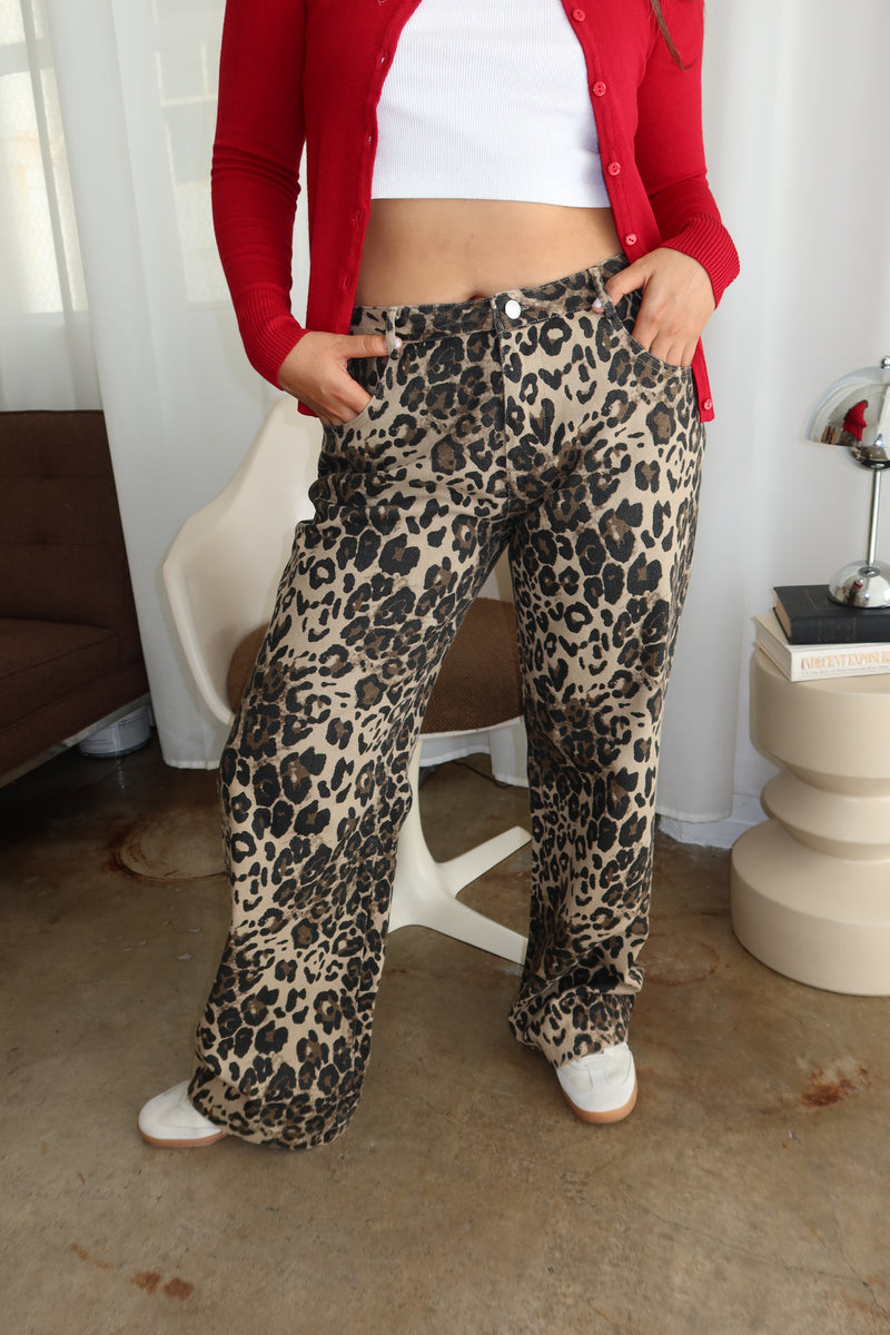 Untamed Leopard Pants