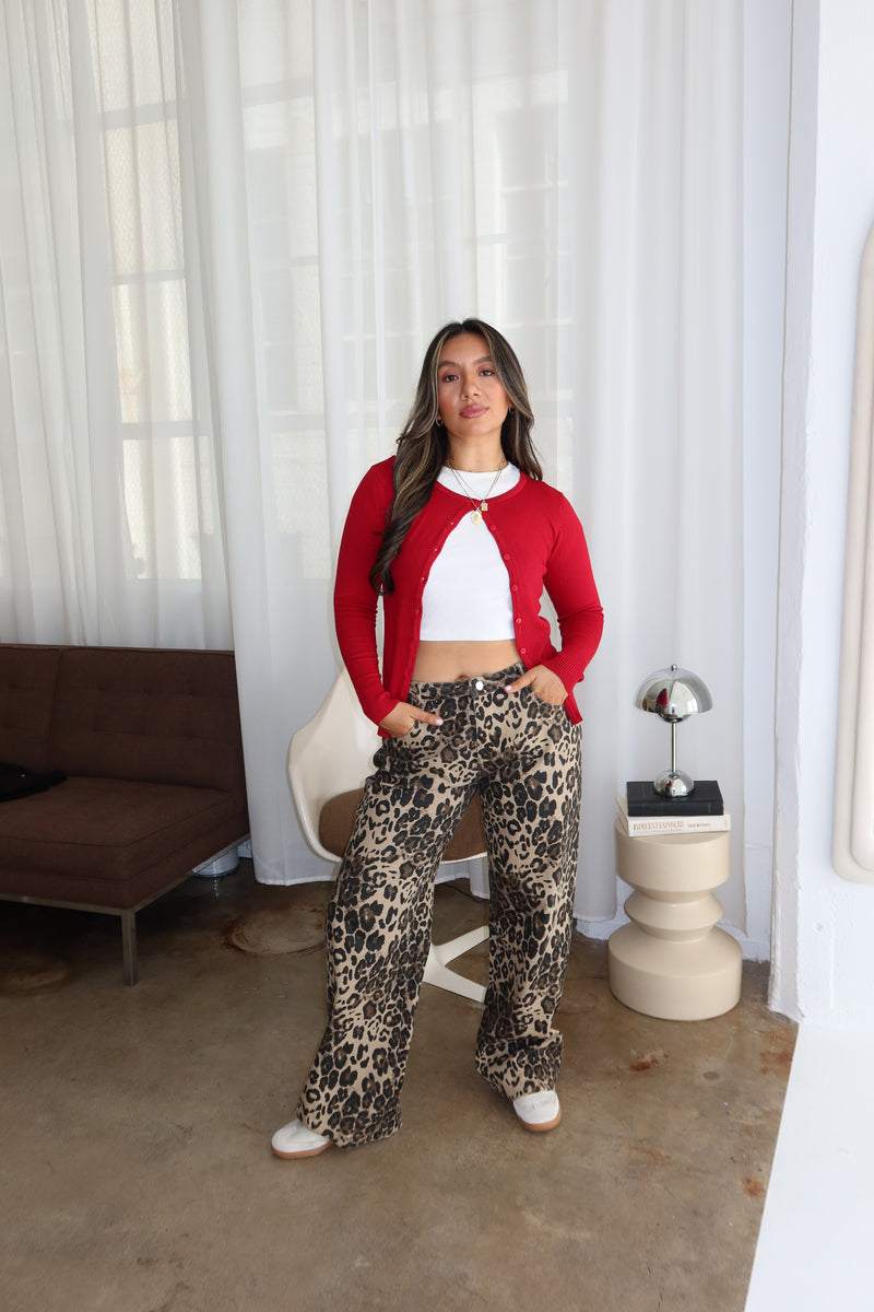 Untamed Leopard Pants