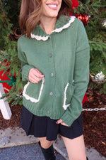 Gingerbread Knit Cardigan