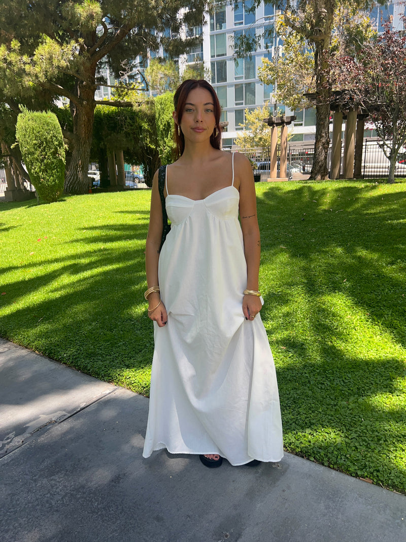 So Fresh Linen Maxi Dress