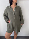 Lounge Around Sweater Romper