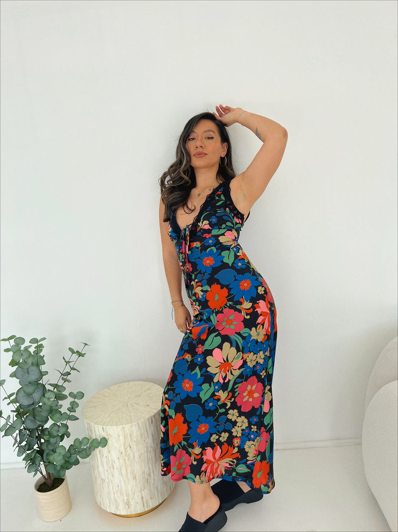 Buy Myself Flowers Maxi Dress