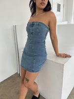 Main Character Denim Dress