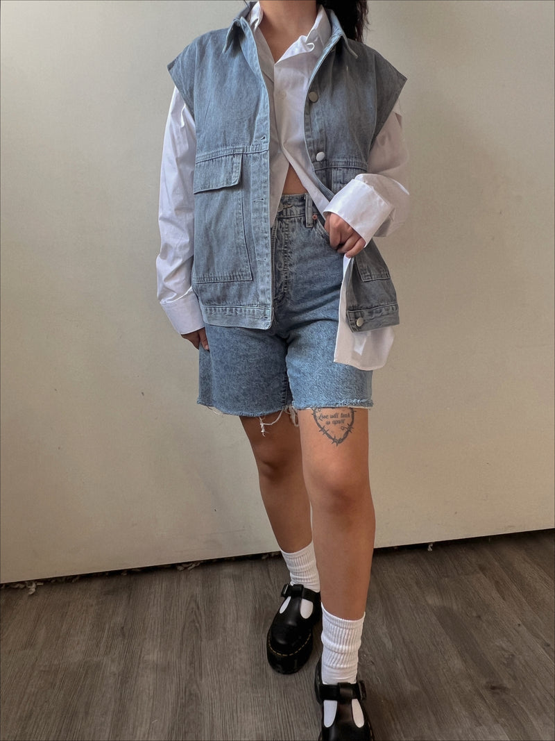 Miley Denim Vest