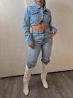 These Days Cropped Denim Jacket